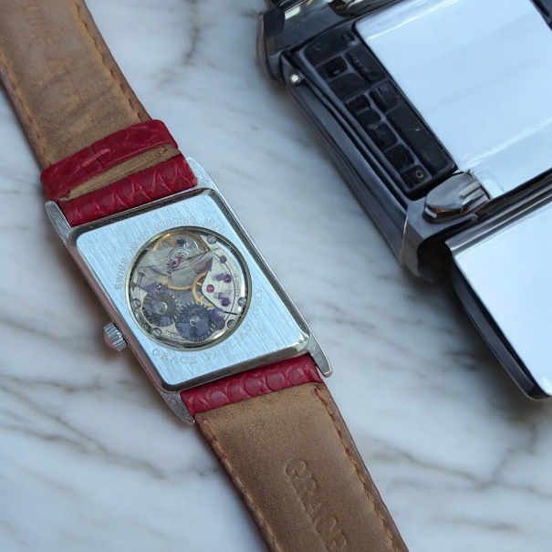 Grace Fabliau Asymmetric Hand-Wound Watch: