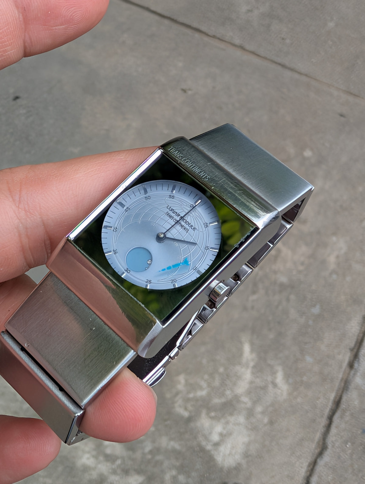 Trans Continents Lunar Module Quartz, by Citizen, circa 1990s.
