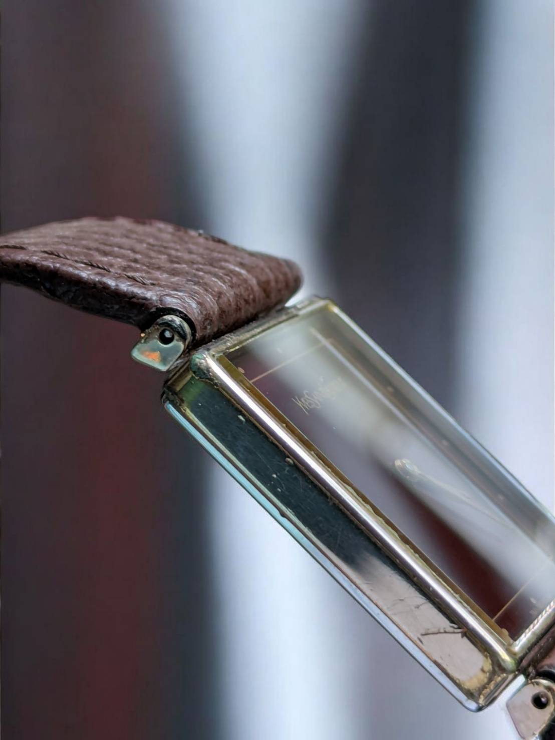 Yves saint Laurent logo watch&nbsp;