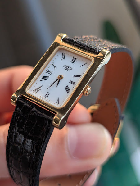 Fred Paris tank watch