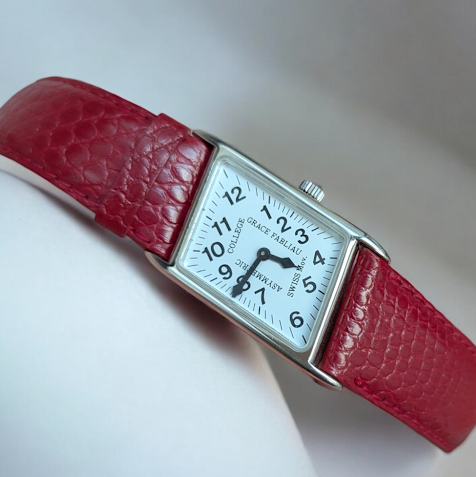 Grace Fabliau Asymmetric Hand-Wound Watch: