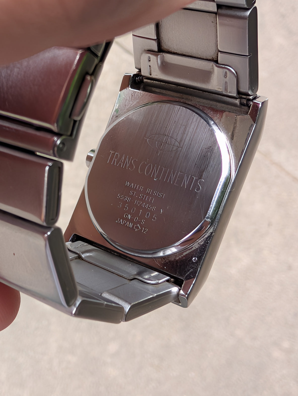 Trans Continents Lunar Module Quartz, by Citizen, circa 1990s.