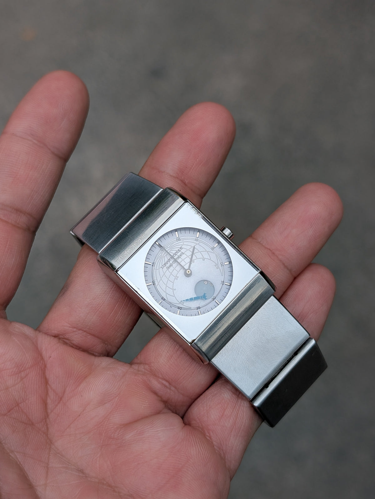 Trans Continents Lunar Module Quartz, by Citizen, circa 1990s.