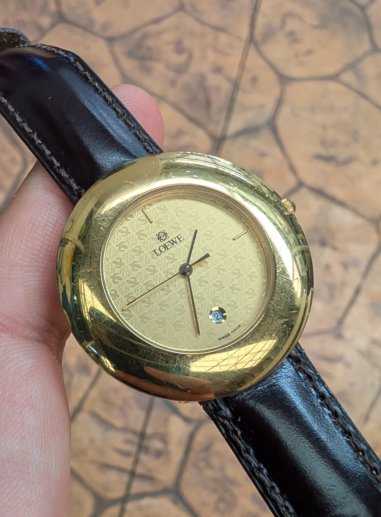 Loewe Vintage Monogram Watch