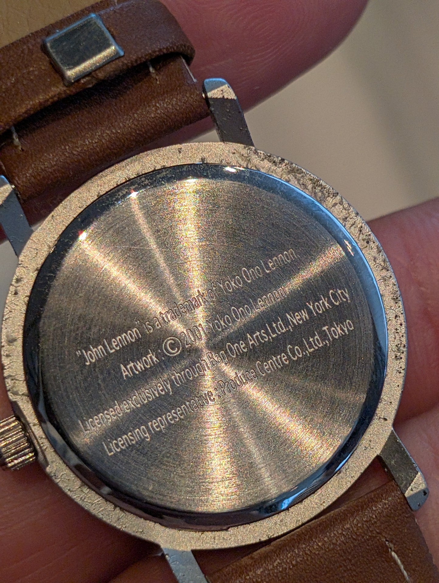 2001 John Lennon × DyDo quartz watch