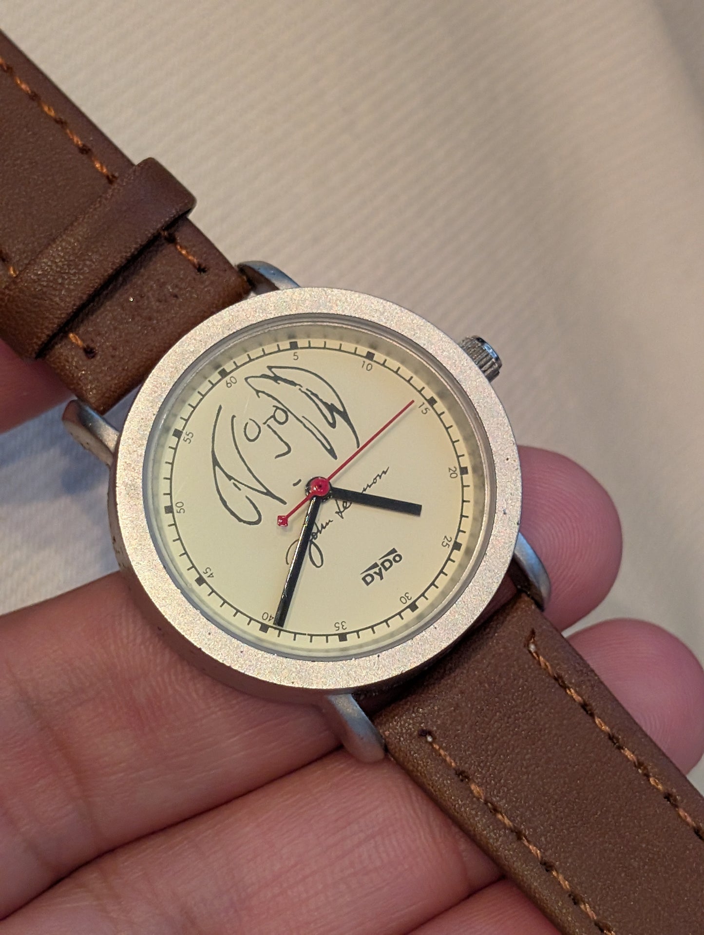 2001 John Lennon × DyDo quartz watch