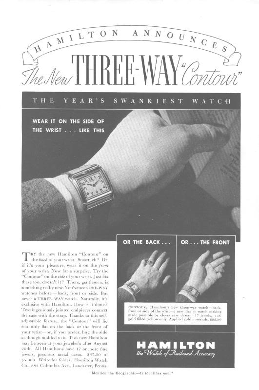 Hamilton Contour Registered Edition