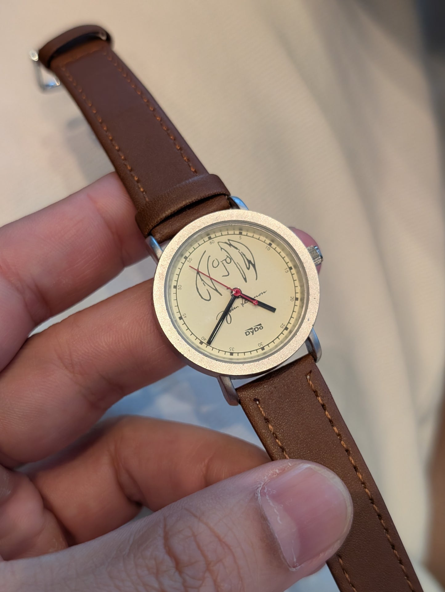 2001 John Lennon × DyDo quartz watch